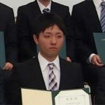 阿久津 貴弘くんが平成26年度 工学研究科長賞を受賞しました