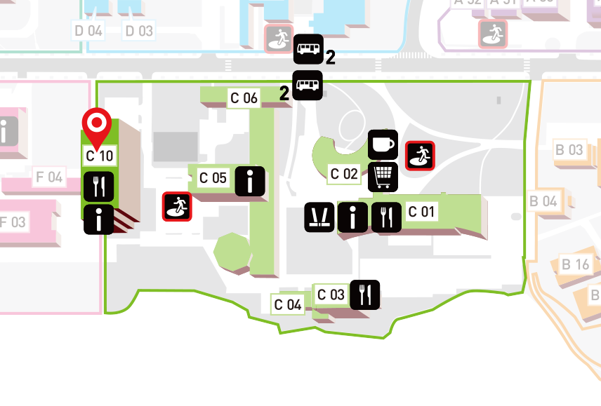 Map of the Research Building