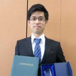 中澤泰希くんが平成24年度工学研究科長賞を受賞しました!